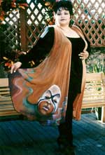 Painting by Wanda Riske