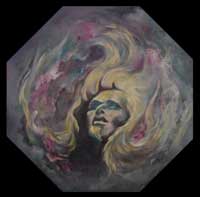 Painting by Wanda Riske