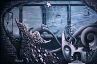 Painting by Wanda Riske