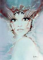 Painting by Wanda Riske