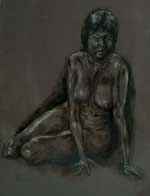 Painting by Wanda Riske