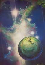 Painting by Wanda Riske