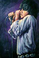 Painting by Wanda Riske